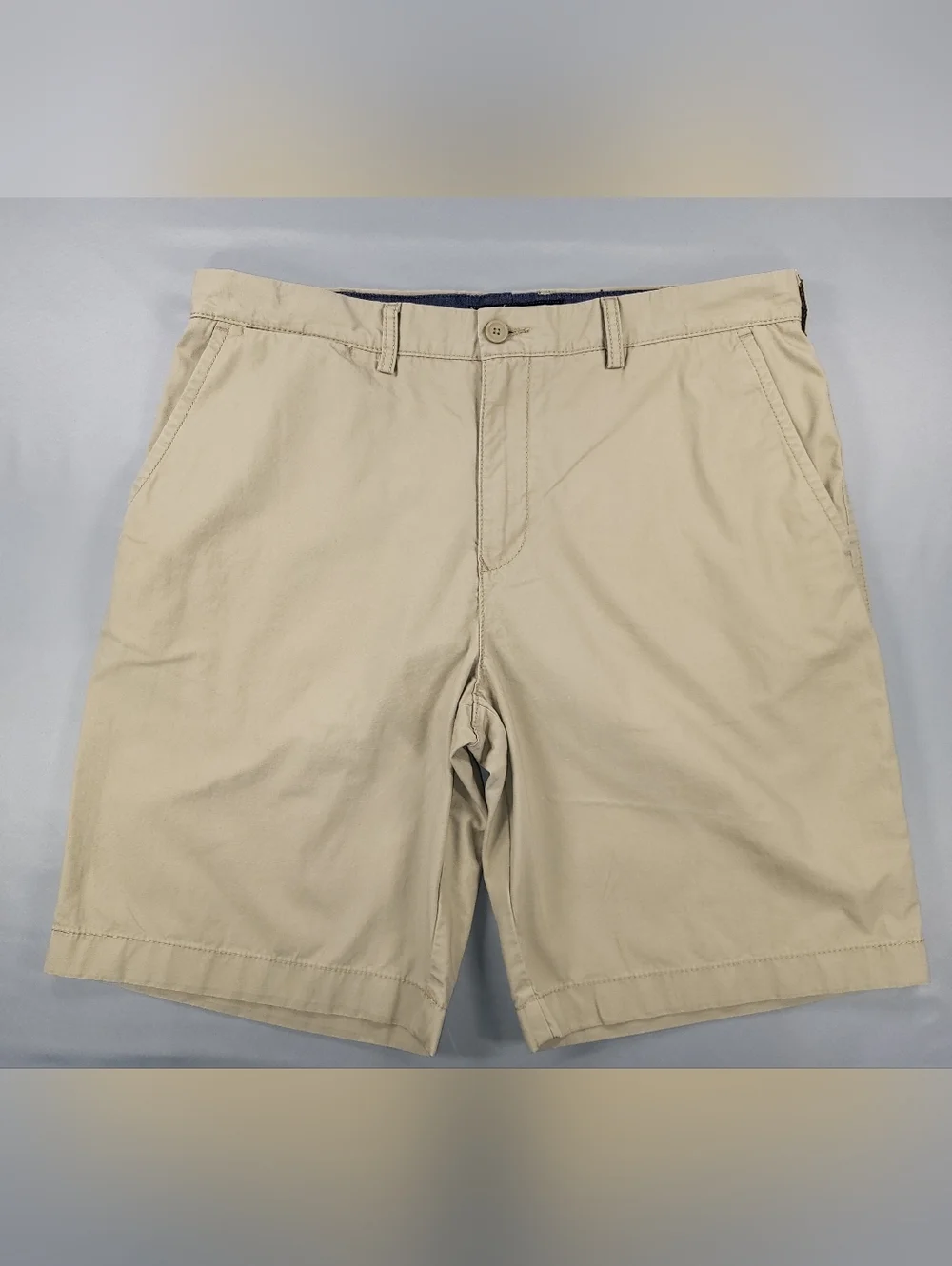 Tommy Hilfiger Mens Khaki Shorts Size 38 100% Cotton